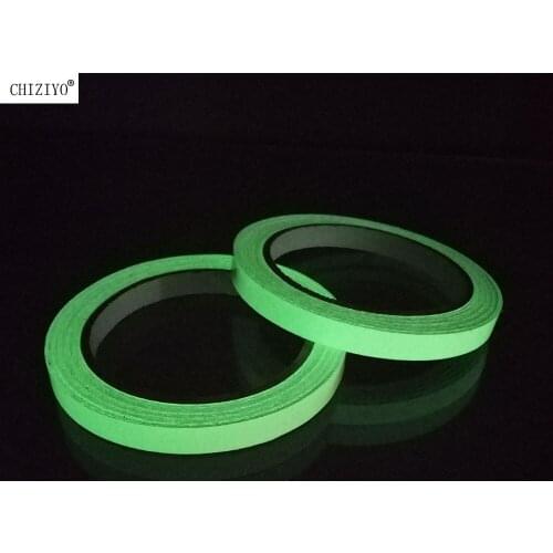 10mmx3m Car Luminous Waterproof Reflective Stickers MTB Bike Motorcycle Fluorescent Self-adhesive Tape CHIZIYO