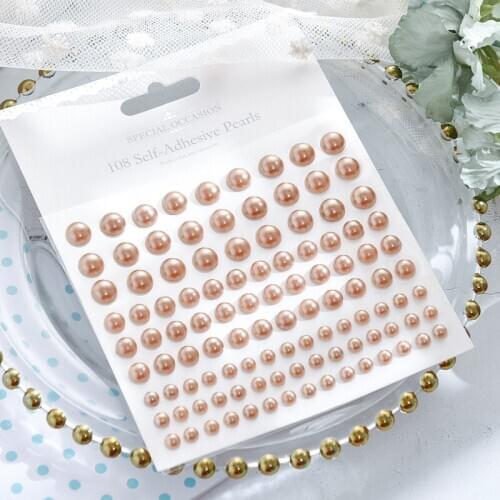 YPP CRAFTPearl Stickers for Scrapbooking DIY Crafts Card Making