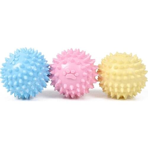 Dog Chew Toy Molar Teeth Cleaning Hedgehog Ball Pet Puppy Interactive Balls Bite Resistant Extra-tough Tooth Clean Toys Ball