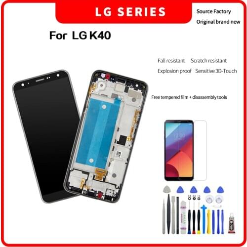 For LG K40 LCD Display Touch Screen Digitizer Assembly For For LG X4 2019 LMX420 lcd Screen with Disassembly tools