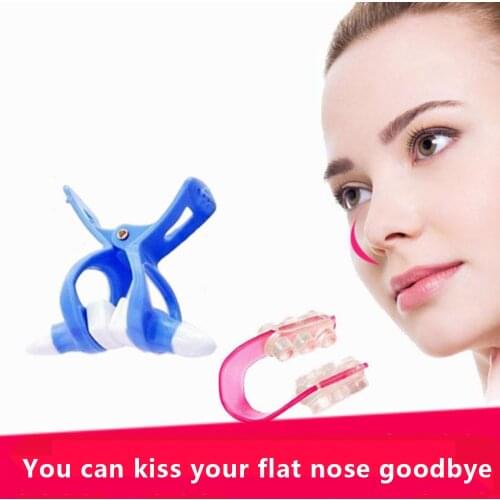 2pcs Silicone Swimming Nose Clips Waterproof Nose Clippers Nose Up Shaper Lifting Bridge Straightening Clip Support Dropship