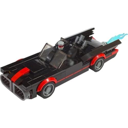 7105 7116 with Movies Figures Hero Speed car Batmobile Set Building Blocks Kids Toys high-tech Bricks