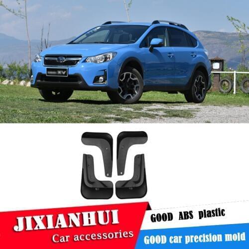 For SUBARU XV 2008-2017 Mudflaps Splash Guards Front With the color and rear Mud Flap Mudguards Fender Modified special