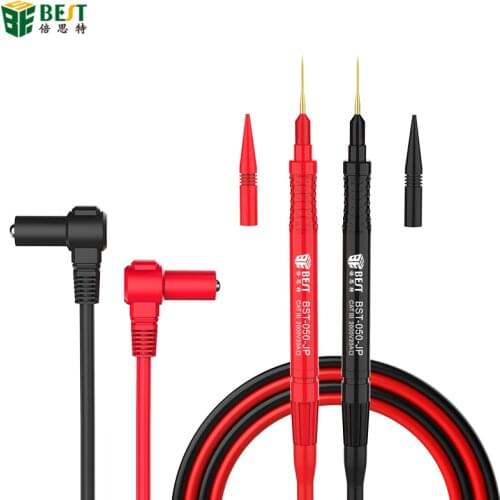 BST-050-JP CAT III 2000V 20A Thin Superconducting Probe Multimeter Test Leads For High Precision Components Testing