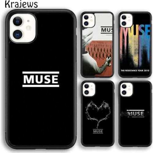Krajews Muse Band Lyrics Music Songs Phone Case Cover For iPhone 5 SE 6s 7 8 plus X XR XS 11 12 pro max Samsung Galaxy S8 S9 S10
