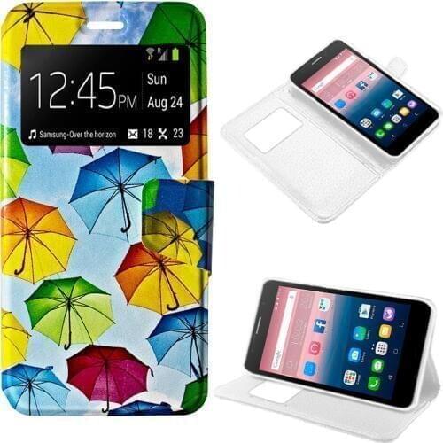 Case Flip Cover Alcatel Pop Up Drawings Umbrella
