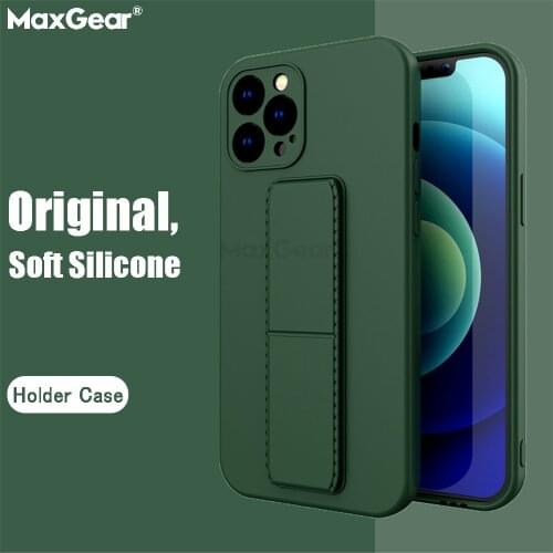 Luxury Wrist Strap Case For iPhone 12 11 Pro Max XR X XS 7 8 Plus SE Mini Fashion Leather Magnetic Holder Stand Cover Protection