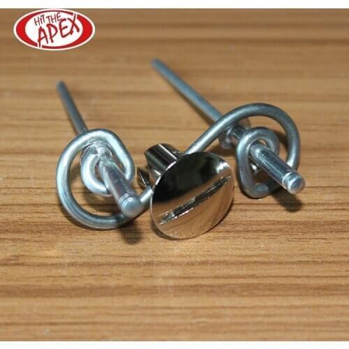 Dzus Button Flush Head with Springs Dzus Fasteners, Fairing Quick Release Dzus, Dzus Fasteners