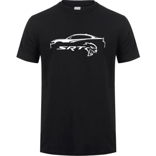 Hellcat Srt T Shirts Summer Short Sleeve Cotton O-Neck Man Tshirt LH-243