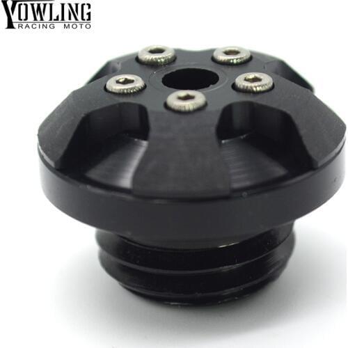 M20*2.5 CNC Engine Oil Filler Cap Fuel Fill Tank Cover For DUCATI Monster 1200 1200S 821 DIAVEL Multistrada 1200 1200 2014- 2016