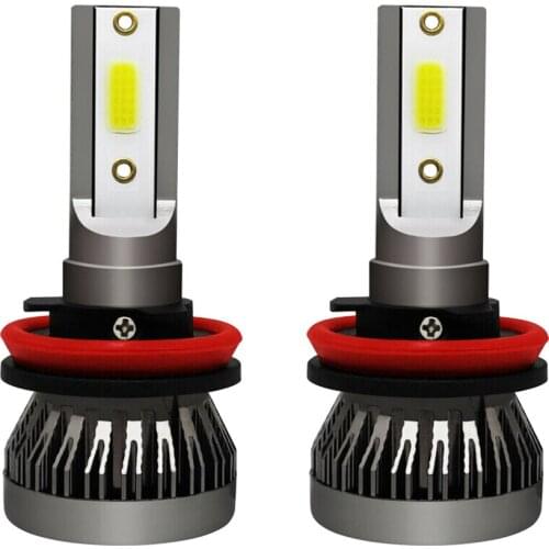 Mini LED Lamp COB LED Bulb Waterproof 2PCS High Brightness ABS Light Replace Halogen Lamps