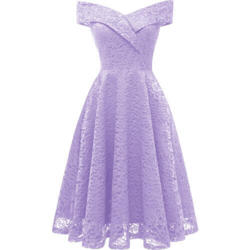 Robe de soiree voilet short prom dress fashinable evening Dresses lace 2019 evening gown formal dress vestido de noiva