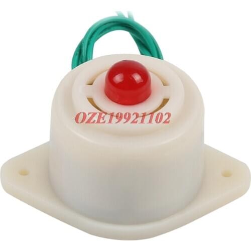 1pc Buzzer Beep Alarm Red Light Flash electronic buzzer High-decibel 12V 24V 220V Audible And Visual Alarm 100/105/110DB