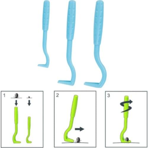 3pcs/set Plastic For Tick Twist Hook Flea Remover Hook Pet Cat Dog Accessaries Tick Remover Tick Tool Pet Supplies Accessories