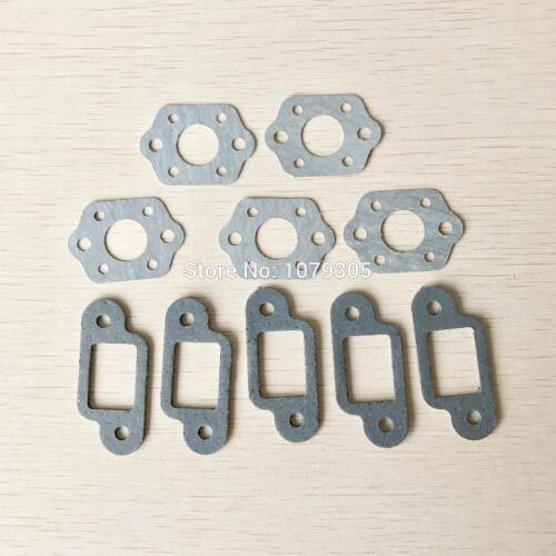 10pcs/lot 170 180 Chainsaw muffler and carburetor gasket