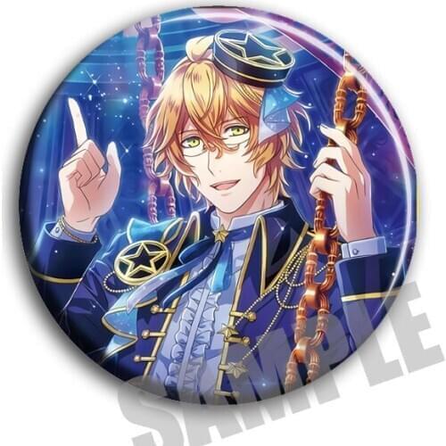 58MM Cool Uta No Prince-Sama Badge Brooch Coaplay Fans Pins Icons Iron Button