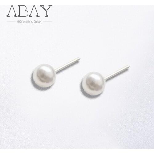 925 Sterling Silver Earrings, Japanese Korean Trend Small, Fresh, Small and Lovely Style, Necessary for Dancing / Parties