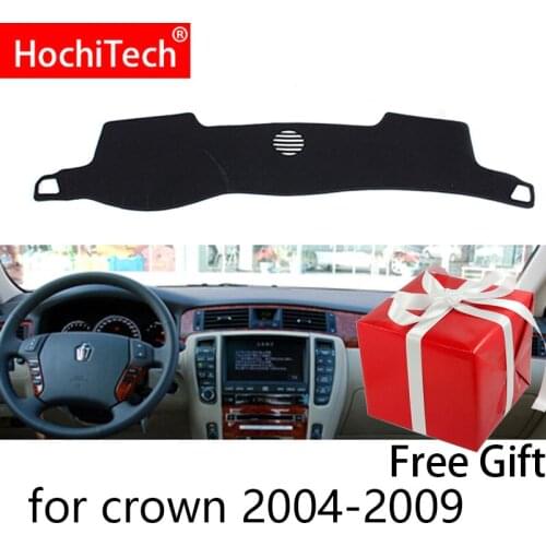 For Toyota Crown S180 2003-2009 Right and Left Hand Drive Car Dashboard Covers Mat Shade Cushion Pad Carpets Accessories