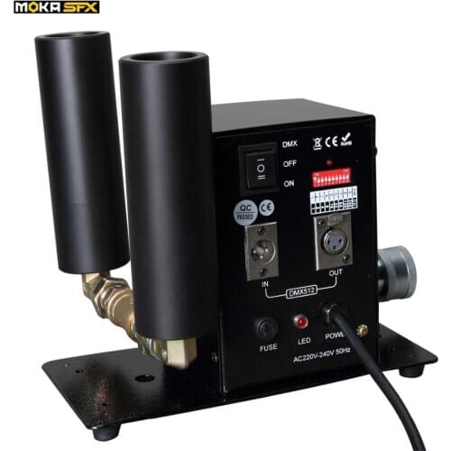 Double Pipe Stage CO2 Machine Switchable DMX Control CO2 Column Jet 6Meter Gas Hose CO2 Device Jet