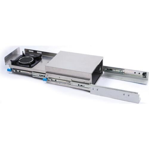 Boat Caravan RV Camper Stainless Steel Mini 1 Burner Pull Type Gas Stove 440*345*150mm GR-C003