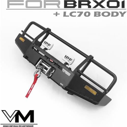 ARB Metal Front Bumper for Boomracing BRX01 Killerbody LC70 body