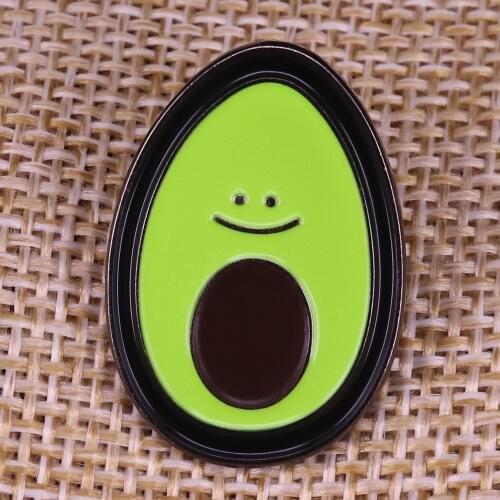 Cute Avocado Pin badge Brooch
