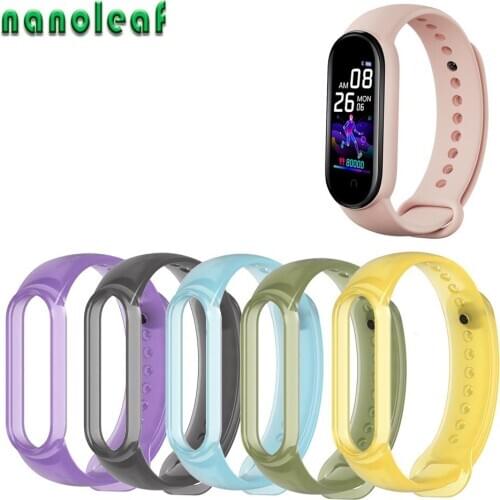 Table Attachment For Xiao Mi 5 Band Bracelet New Fashion Colorful Sport Silicone Bracelet Replacement Belt