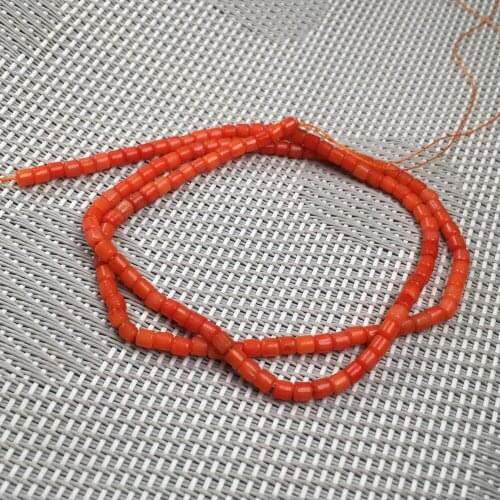 Natural Coral Bead Irregular Little Bead for Charms Jewelry Making DIY Necklace Bracelet For women Healing gift 3x3mm