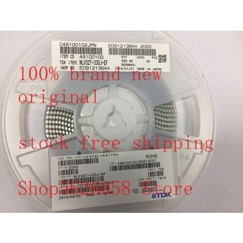 NLV32T-330J-EF SMD 100% new original 50PCS/LOT STOCK