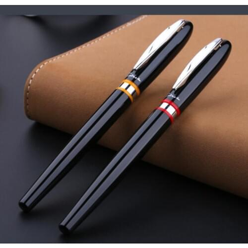 Free Shipping Pimio 907 0.5mm Iridium Nib Luxury Smooth Metal Fountain Pen with Original Gift Box Ink Pens