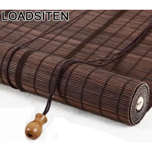 Roller Blackout Shades Stores Fenetre Vouwgordijnen Rolety Rzymskie Bamboo Cortinas Persianas Rolgordijnen Estores Window Blinds