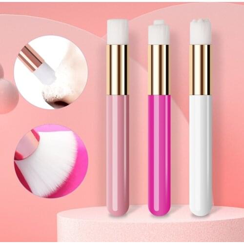 NEWCOME 3 Colors Eyelash Cleaning Brushes Face Shampoo Brush Eyebrow Nose Washing Clean False Eyelash Extension Makeup Tools
