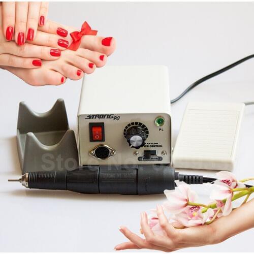 3/32'' Dental Lab & Clinic, Jewellery, Hobby, Manicure, Nail Art File Polishing 35000 RPM Strong 90 Micromotor 102L Handpiece