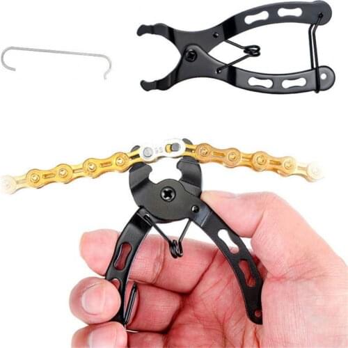 Cycling Chain Clamp Magic Buckle Bicycle Tool Kit Mini Bike Chain Quick Link Tool With Hook Up Multi Link Plier MTB Road Bicycle