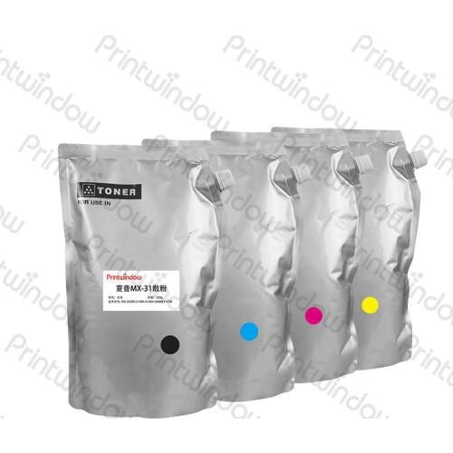 500g CMYK Toner Powder for Sharp MX31 MX2600 MX3100 MX3610 MX4100 MX4111 MX5110 MX5140 N