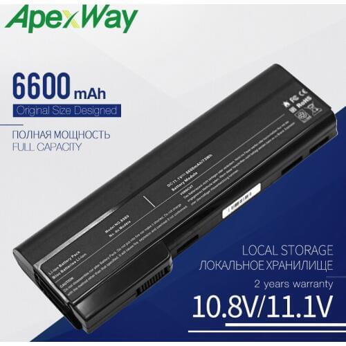6600mAh laptop battery for HP HSTNN-LB2F HSTNN-LB2G HSTNN-LB2I HSTNN-UB2I HSTNN-W81C QK642AA 6360t Mobile Thin Client