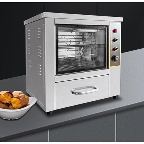 Stainless Steel Sweet Potato Roasting Baking Machine Fresh Corn Roaster Machine