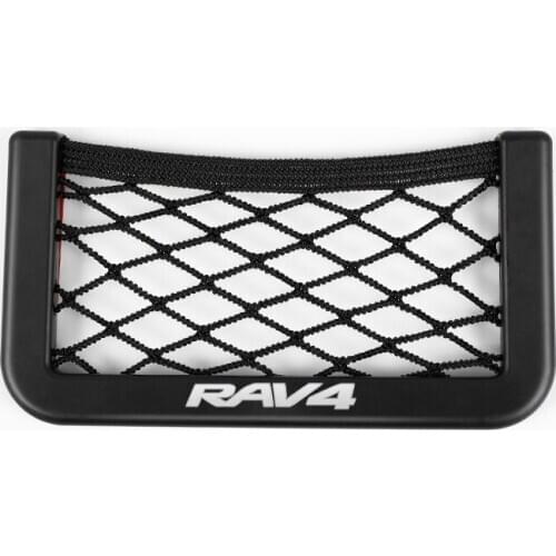 Car Storage Net Bag Phone Holder Pocket Organizer for Toyota RAV4 Accessories Car-Styling