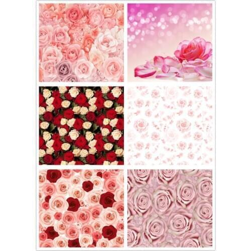 Flower Wall Backdrop Wedding Newborn Baby Bridal Rose Flower Plant Photography Backgrounds Photo Booth Studio Prop