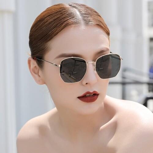Gradient Sunglasses Women Vintage Polarized UV400 Lens Sunglasses Luxury Crystal Ladies Glasses Eyewear For Women Female 9866