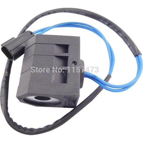 24v Solenoid Valve Coil for Daewoo Excavator, ( H: 52mm, diameter: 16mm), 3 month warranty