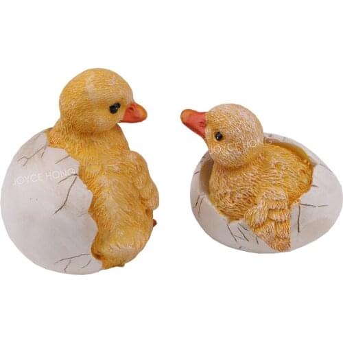 RABBIT DUCK CHICK TORTOISE ANIMAL STATUE POLYRESIN FOR HOME GARDEN DECOR