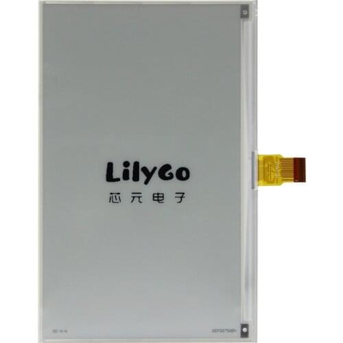 LILYGO® 7.5 inch e-ink display compatible with T5 motherboard