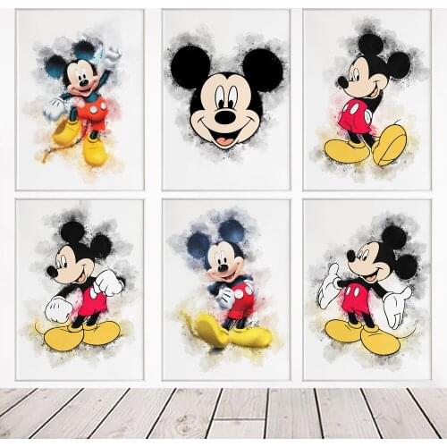 Disney Cartoon Magic Mickey Mouse Diamond Painting Full Diamond 5D DIY Full Diamond Embroidered Cross Stitch Kit Home Decor