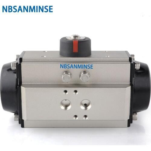 AT ST 065-110 S Pneumatic Actuator Air Torque Ball Valve Butterfly Valve Pneumatic Parts Bump Filter Control High Quality Sanmin