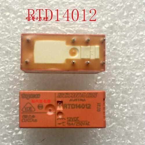 Rtd14012 relay 8-pin 12V 16A one on one off