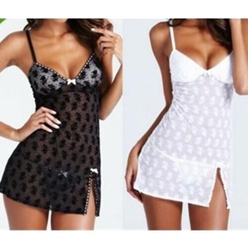 Women Sexy Lingerie Sleepwear Hot Women Sleepwear Underwear Sex Clothes Erotic Dress Black Sexy Lingerie
