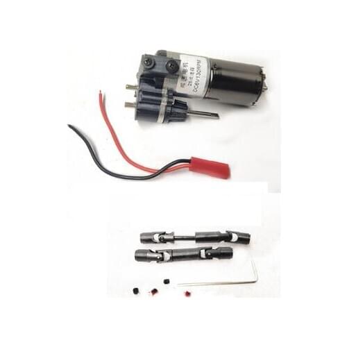 WPL B1 B-1 B14 B-14 B24 B-24 C14 C-14 1/16 Military Truck RC Car spare parts upgrade 370 motor wave box Gearbox Metal Drive