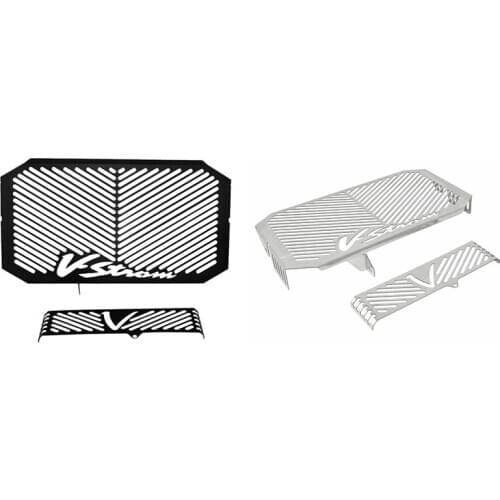 Motorcycle Radiator Grille Guard Protector Cover for Suzuki V-STROM 650 DL650 2004-2010 Water Cooler Protection