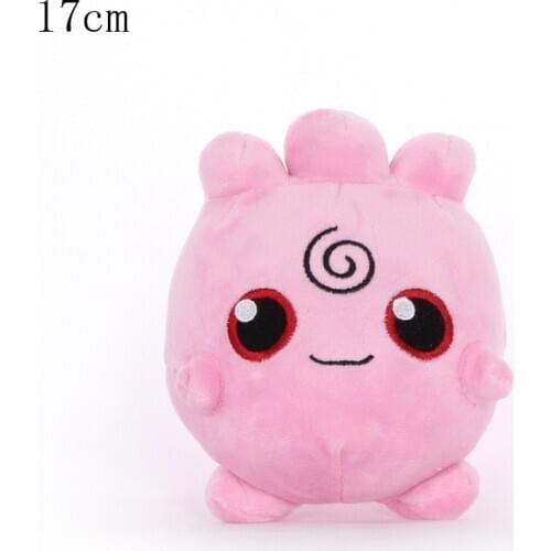 1pcs 17cm Igglybuff Plush Toys Doll Igglybuff Pendant Soft Stuffed Animal Plush Dolls Gifts for Children Kids
